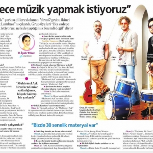 Milliyet Gazetesi “yirmi7” Röportajı